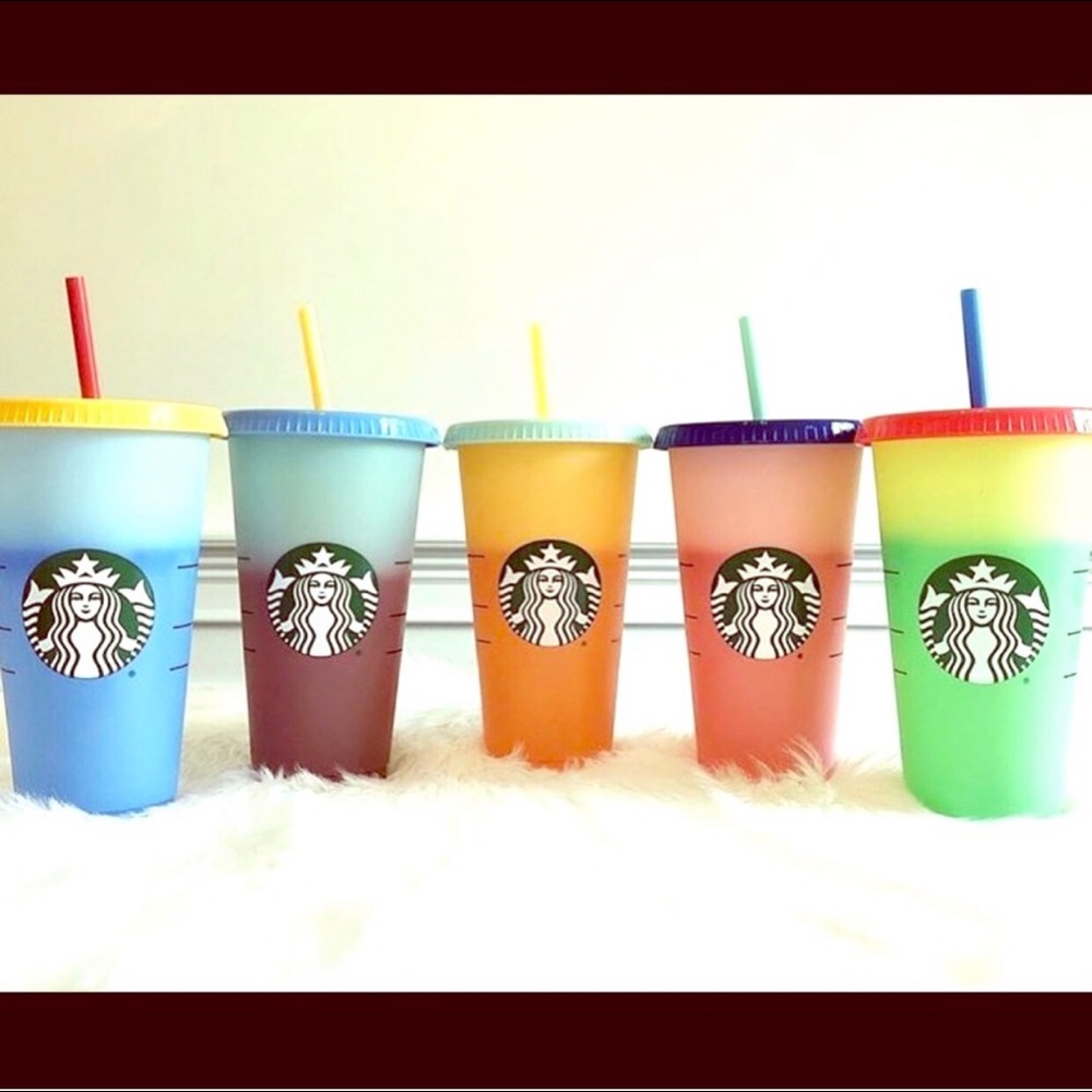 Starbucks Color Changing Cold Cups